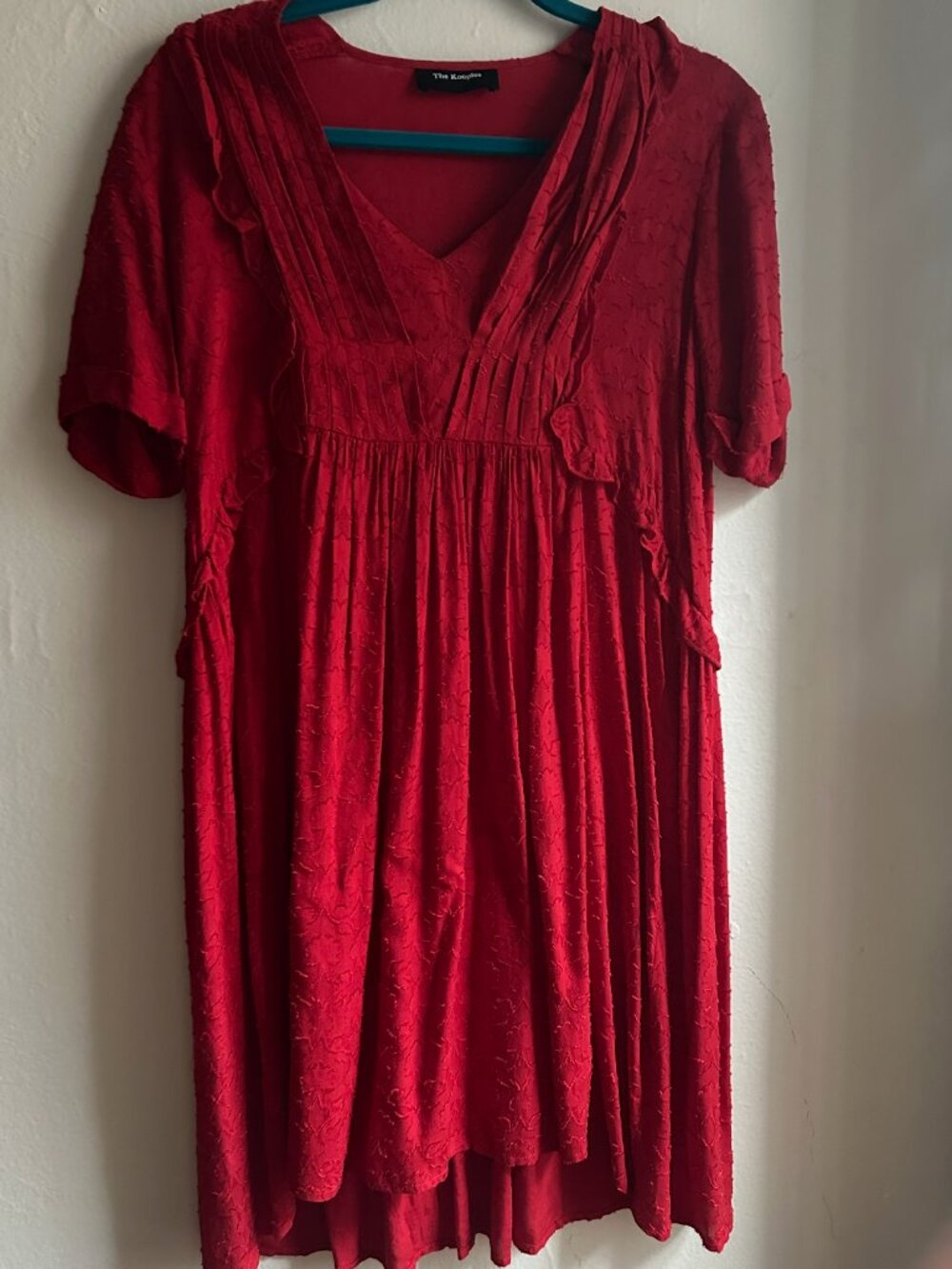 The Kooples Red Summer Dress Mini Lightweight
